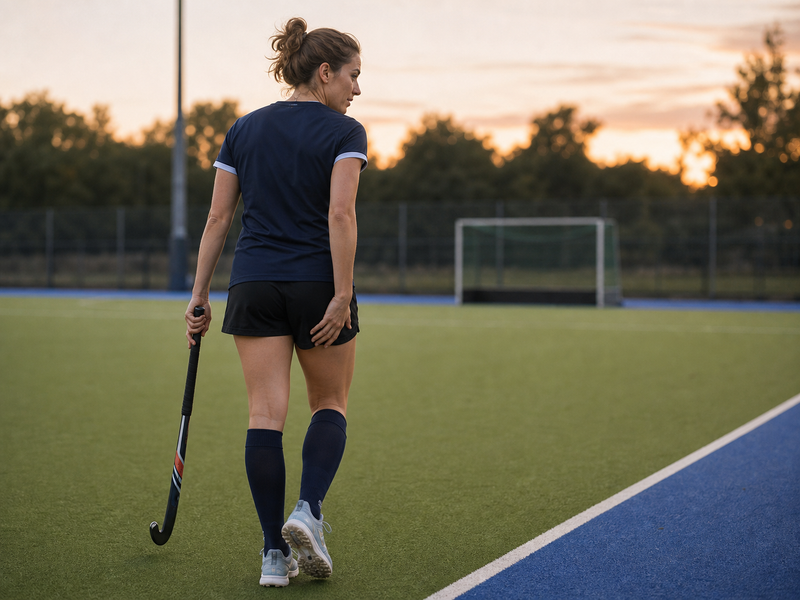 Field hockey hamstring exercises: sprint and brake stronger