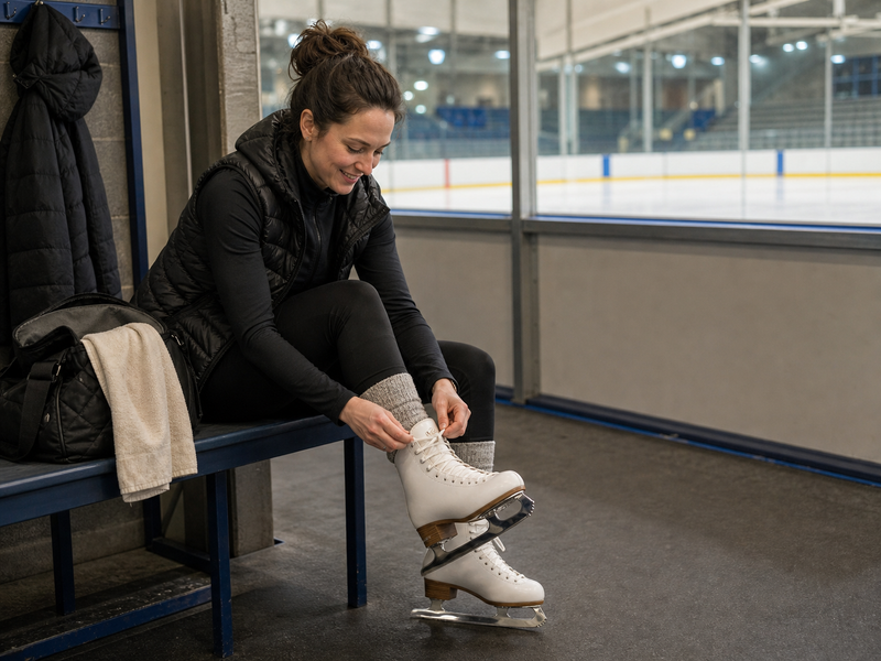 Exercices ischio-jambiers pour le patinage : poussée, virages et contrôle
