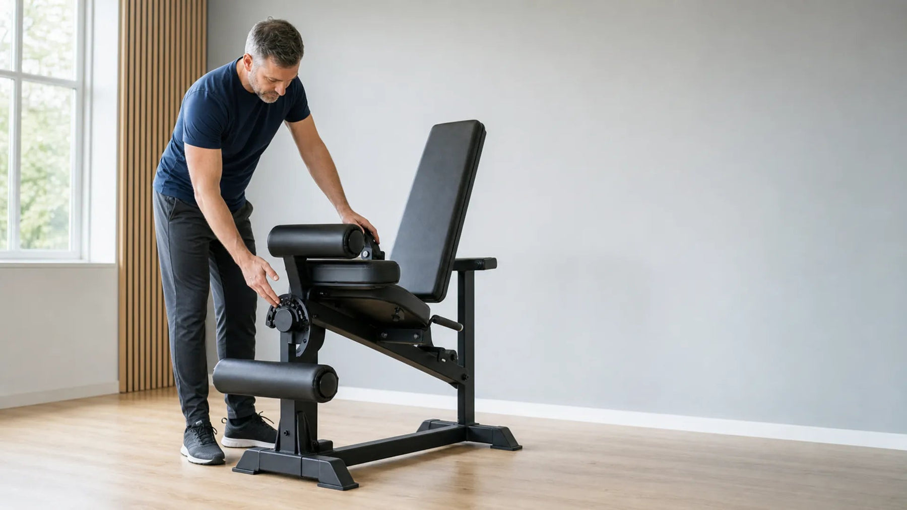 Leg-Curl-Maschine für die Hamstrings einstellen: 5 Checks