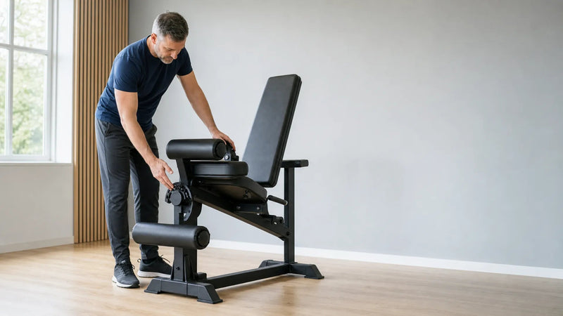 How to adjust a leg curl machine for hamstrings: 5 checks