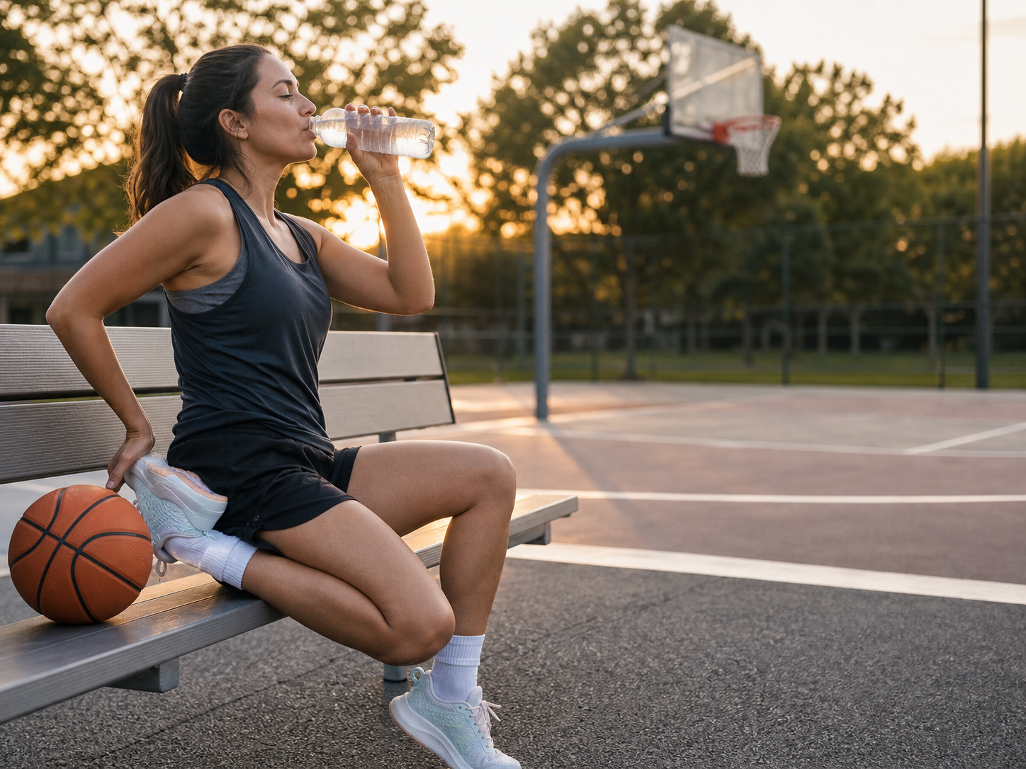 Basketball hamstring exercises: jump, brake and land stronger — training image 1
