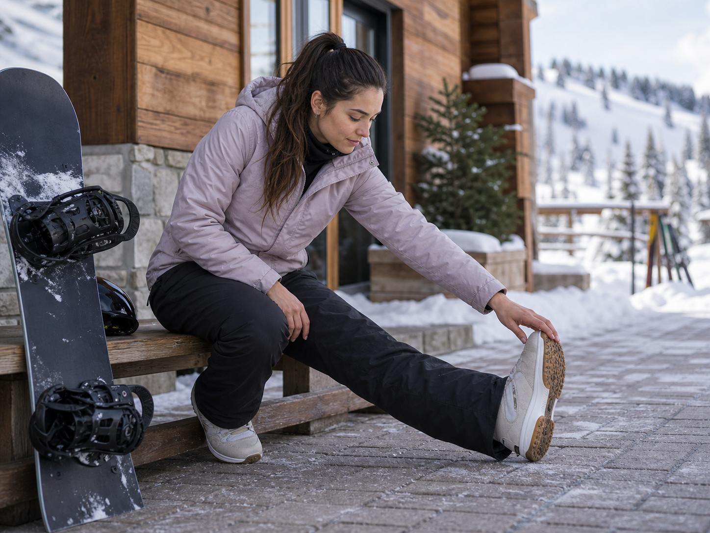 Hamstring exercises for skiing: stronger braking, turning and descending — training image 1