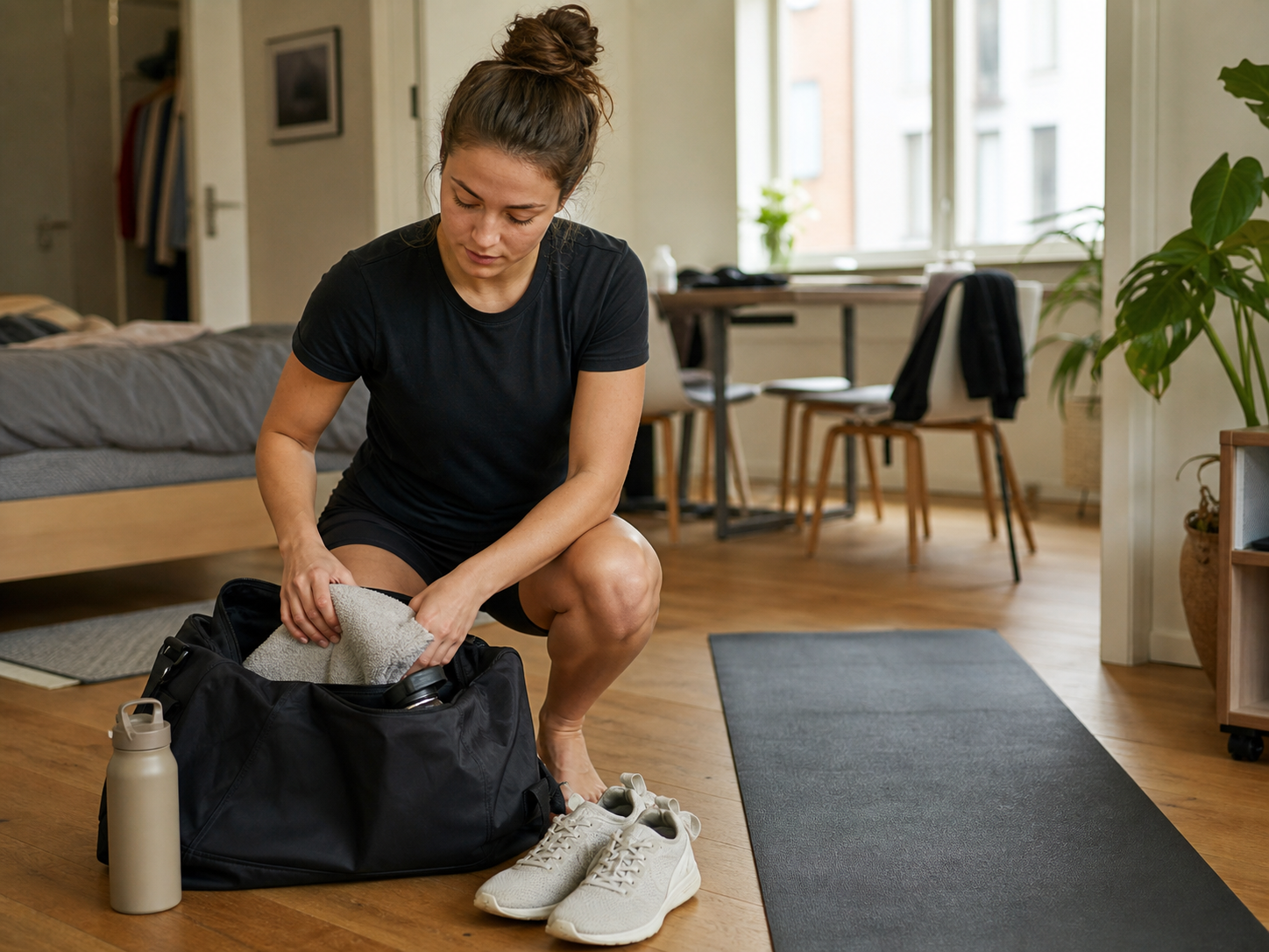 Nordic-Curl-Setup auf Reisen mitnehmen: Ankercheck und Plan B — Trainingsbild 1