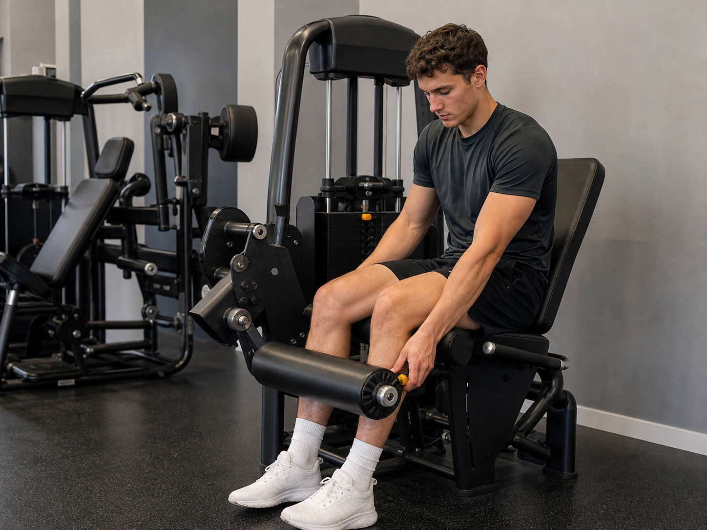 Nordic-Curl-Trainingsstation für Personal Trainer: fester Ablauf — Trainingsbild 1